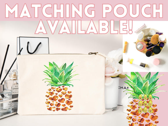 Pineapple Tote Bag Pineapple Lover Gift Spring Tote Shopper Summer Bag Eco Friendly Bag Reusable Grocery Tote Cute Tote Farmers Market Bag