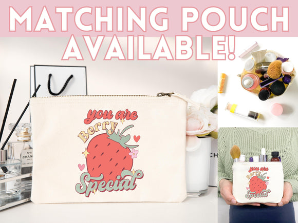 Strawberry Tote Bag Strawberry Lover Gift Spring Tote Shopper Summer Bag Eco Friendly Bag Reusable Grocery Tote Cute Tote Farmers Market Bag