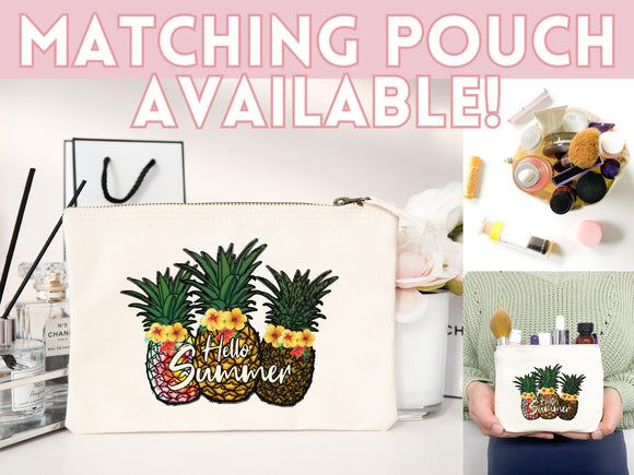 Beach Bag Pineapple Tote Bag Beach Tote Bag Pineapple Lover Gift Spring Tote Shopper Summer Tote Bag Eco Friendly Bag Reusable Grocery Bag