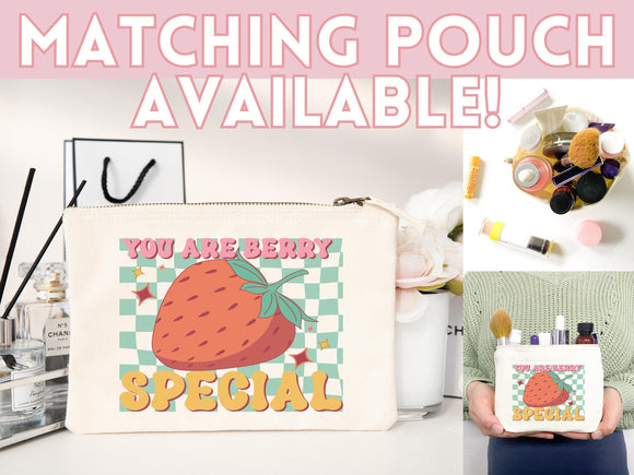 Strawberry Tote Bag Strawberry Lover Gift Spring Tote Shopper Summer Bag Eco Friendly Bag Reusable Grocery Tote Cute Tote Farmers Market Bag