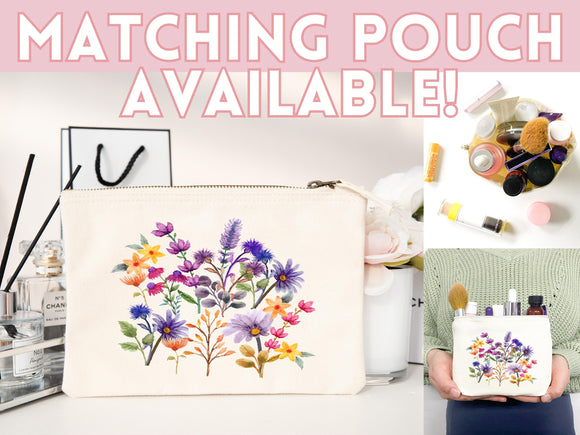 Floral Tote Bag flower tote bag canvas eco friendly bag aesthetic tote reusable bag vintage bag gift for plant lover tote flower bag cute