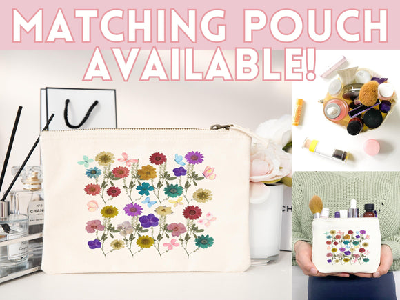 Floral Tote Bag flower tote bag canvas eco friendly bag aesthetic tote reusable bag vintage bag gift for plant lover tote flower bag cute