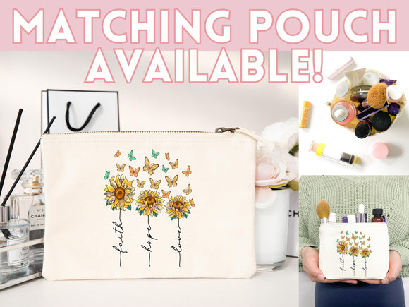 Faith Tote Bag Christian Tote Bag Canvas Gift Religious Gift Scripture Gift Bible Verse Christian Girl Gift Church Gift School Tote Shopper