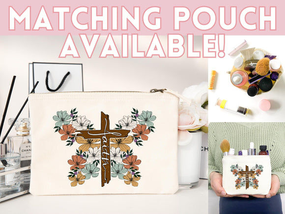 Faith Tote Bag Christian Tote Bag Canvas Gift Religious Gift Scripture Gift Bible Verse Christian Girl Gift Church Gift School Tote Shopper