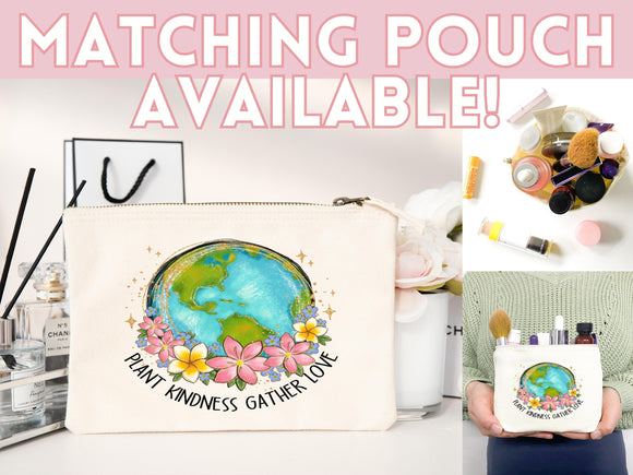 Create A Kinder Planet Tote Bag Canvas Women Tote For Her Cute Tote Bag Reusable Bag Grocery Tote Shopper Everyday Tote Bag Eco Friendly Bag