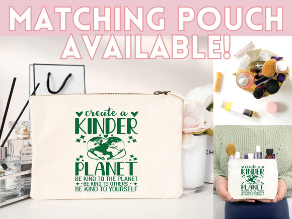 Eco friendly bag, Kinder Planet Bag, reusable bag, thank you bag, Grocery bag,grocery tote,aesthetic tote bag,everyday bag, school tote bag