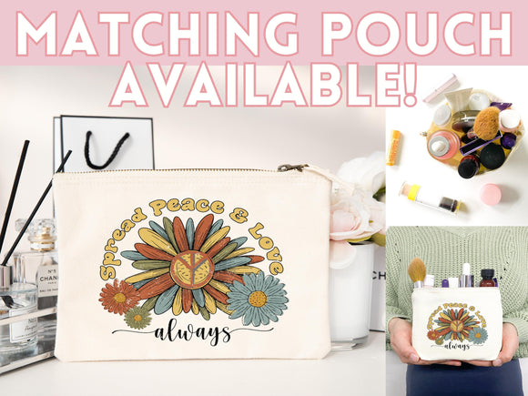 Kindness Tote Bag Floral Bag Flower Tote Canvas Womens Tote For Her Cute Tote Bag Reusable Bag Grocery Tote Shopper Everyday Tote Eco Bag