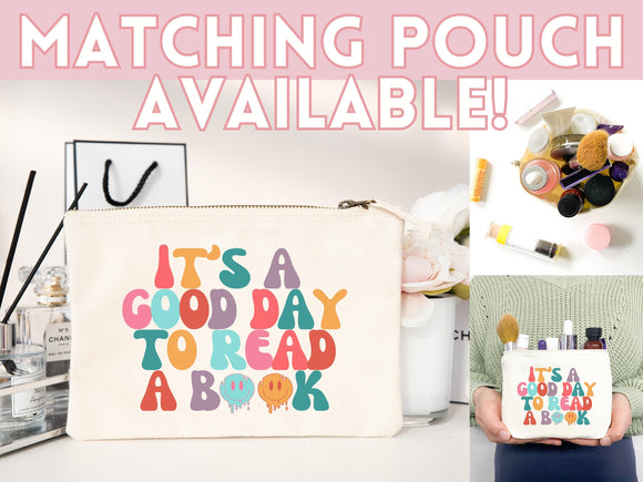 It's Good Day to Read Tote Bag, Book Lovers Tote, Gift for Book Lover, Gift For Bookworms, Gift For Teachers, Readers' Tote, Library Tote