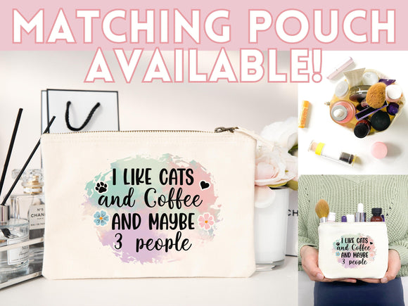 Cat Mom Tote Bag Coffee Lover Gift For Cat Mom Animal Lover Tote Shopper Cat Lover Bag New Cat Mom Gift for Her Kitten Mom Women's Tote Bag