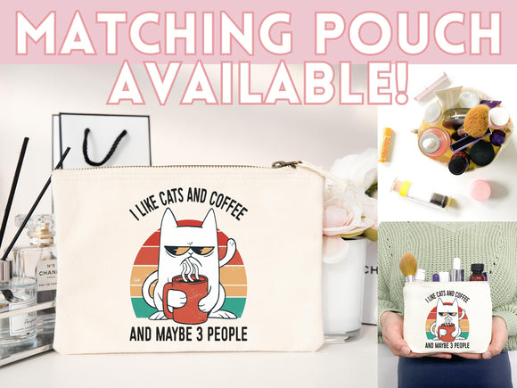 Cat Mom Tote Bag Coffee Lover Gift For Cat Mom Animal Lover Tote Shopper Cat Lover Bag New Cat Mom Gift for Her Kitten Mom Women's Tote Bag