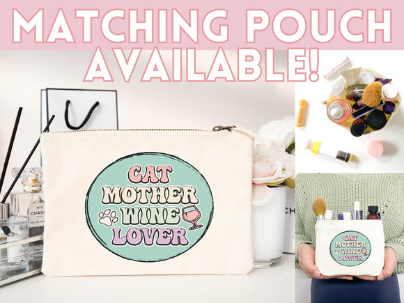 Cat Mom Tote Bag Gift For Cat Mom Animal Lover Tote Shopper Cat Lover Bag New Cat Mom Gift for Her Kitten Mom Tote Shopper Women's Tote Bag