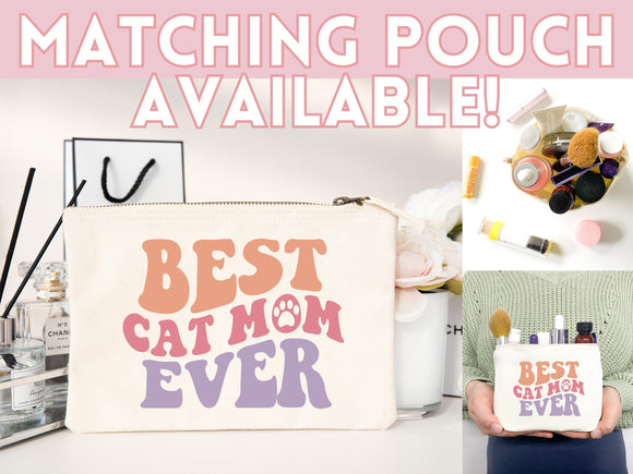 Cat Mom Tote Bag Gift For Cat Mom Animal Lover Tote Shopper Cat Lover Bag New Cat Mom Gift for Her Kitten Mom Tote Shopper Women's Tote Bag