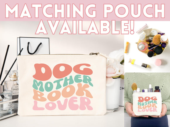 Dog Mom Tote Bag Book Lover Gift For Dog Mom Animal Lover Tote Shopper Dog Lover Bag New Dog Mom Gift for Her Puppy Mom Women's Tote Bag