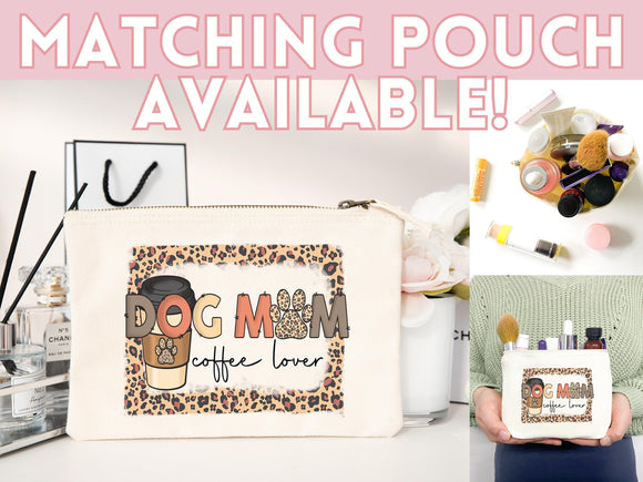 Dog Mom Tote Bag Coffee Lover Gift For Dog Mom Animal Lover Tote Shopper Dog Lover Bag New Dog Mom Gift for Her Puppy Mom Women's Tote Bag