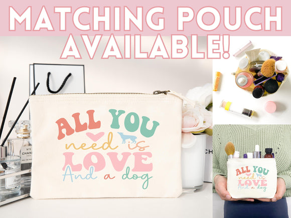 Dog Mom Tote Bag Gift For Dog Mom Animal Lover Tote Shopper Dog Lover Bag New Dog Mom Gift for Her Puppy Mom Tote Shopper Women's Tote Bag