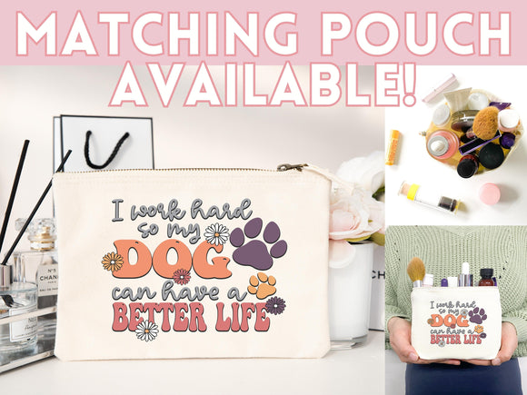 Dog Mom Tote Bag Gift For Dog Mom Animal Lover Tote Shopper Dog Lover Bag New Dog Mom Gift for Her Puppy Mom Tote Shopper Women's Tote Bag