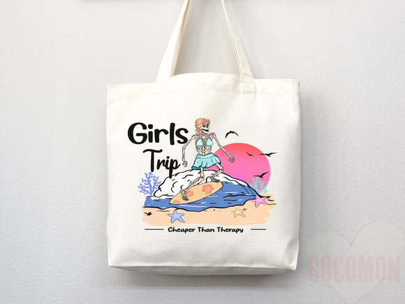Beach Tote Bag Beach Bag Gift Bridesmaid Beach Summer Spring Tote Shopper Bag Eco Friendly Bag Reusable Grocery Tote Cute Tote School Bag