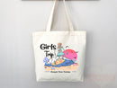 Beach Tote Bag Beach Bag Gift Bridesmaid Beach Summer Spring Tote Shopper Bag Eco Friendly Bag Reusable Grocery Tote Cute Tote School Bag
