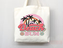 Beach Tote Bag Beach Bag Gift Bridesmaid Beach Summer Spring Tote Shopper Bag Eco Friendly Bag Reusable Grocery Tote Cute Tote School Bag