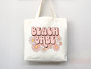 Beach Tote Bag Beach Bag Gift Bridesmaid Beach Summer Spring Tote Shopper Bag Eco Friendly Bag Reusable Grocery Tote Cute Tote School Bag