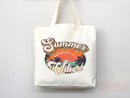 Beach Tote Bag Beach Bag Gift Bridesmaid Beach Summer Spring Tote Shopper Bag Eco Friendly Bag Reusable Grocery Tote Cute Tote School Bag