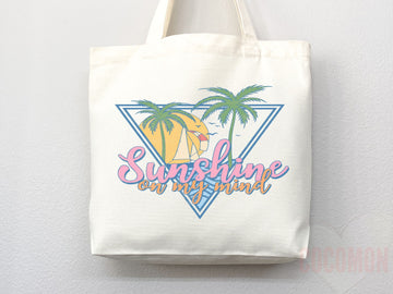 Beach Tote Bag Beach Bag Gift Bridesmaid Beach Summer Spring Tote Shopper Bag Eco Friendly Bag Reusable Grocery Tote Cute Tote School Bag