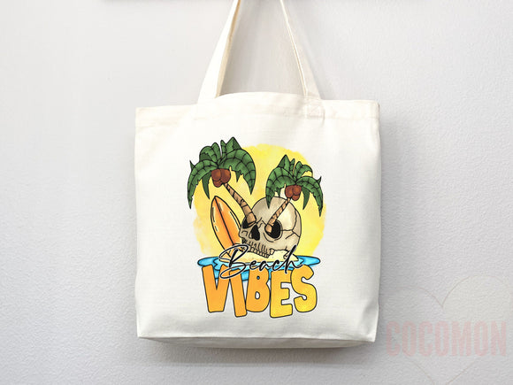 Beach Tote Bag Beach Bag Gift Bridesmaid Beach Summer Spring Tote Shopper Bag Eco Friendly Bag Reusable Grocery Tote Cute Tote School Bag