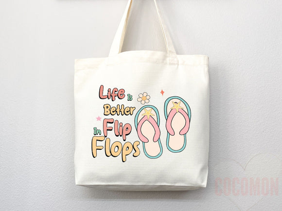 Beach Tote Bag Beach Bag Gift Bridesmaid Beach Summer Spring Tote Shopper Bag Eco Friendly Bag Reusable Grocery Tote Cute Tote School Bag