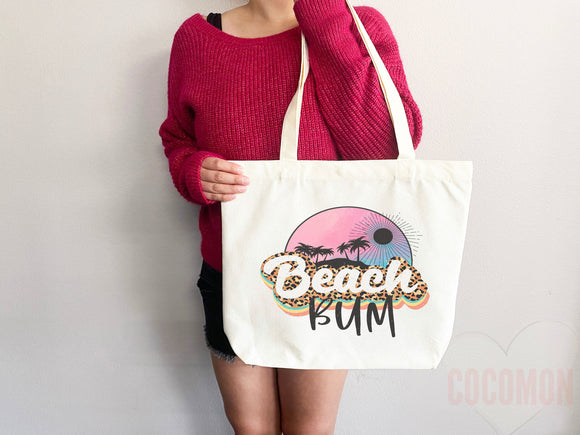 Beach Tote Bag Beach Bag Gift Bridesmaid Beach Summer Spring Tote Shopper Bag Eco Friendly Bag Reusable Grocery Tote Cute Tote School Bag