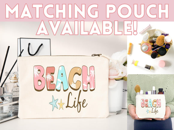 Beach Tote Bag Beach Bag Gift Bridesmaid Beach Summer Spring Tote Shopper Bag Eco Friendly Bag Reusable Grocery Tote Cute Tote School Bag