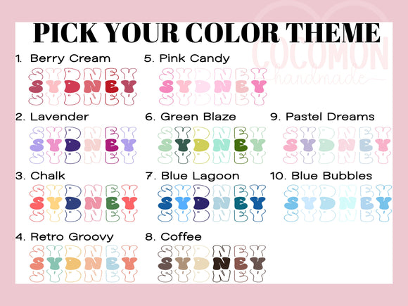 Personalized Cosmetic Pouch Custom Makeup Bag Gift Custom Make Up Pouch Women Teen Birthday Gift Monogram Cosmetic Bag Bridesmaid Gift Idea