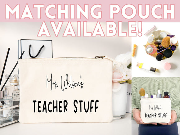 Personalized Teacher Tote Bag Custom Teacher Tote Bag Custom Teacher Gift Tote Bag for Teacher Appreciation Gift for Teacher Custom Tote Bag