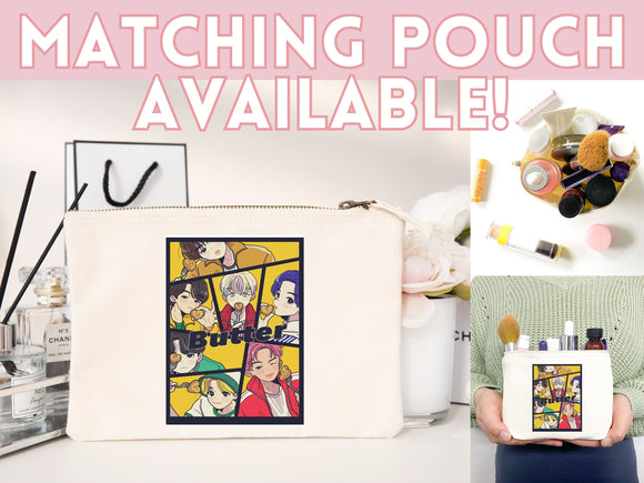 KPop Tote Bag, Kpop Merch, Kpop tote, Kpop bag, Kpop tote bag, Life goes on tote,Bangtan,kpop bag,life goes on,Rm,Jimin,Jungkook,J-hope,Suga