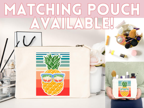 Beach Bag Pineapple Tote Bag Beach Tote Bag Pineapple Lover Gift Spring Tote Shopper Summer Tote Bag Eco Friendly Bag Reusable Grocery Bag