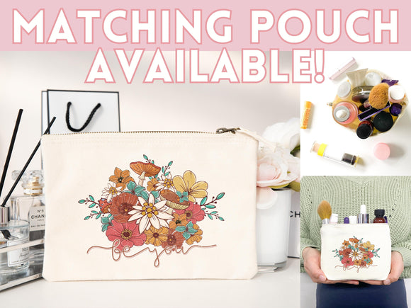 Floral Tote Flower Bag Gift for Floral Lover Flower Lover Gift Bag Womens Tote for Her Cute Tote Bag Reusable Bag Eco Friendly Tote Shopper