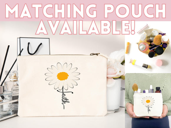 Faith Tote Bag Christian Tote Bag Canvas Gift Religious Gift Scripture Gift Bible Verse Christian Girl Gift Church Gift School Tote Shopper