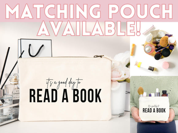 It's Good Day to Read Tote Bag, Book Lovers Tote, Gift for Book Lover, Gift For Bookworms, Gift For Teachers, Readers' Tote, Library Tote