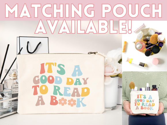 It's Good Day to Read Tote Bag, Book Lovers Tote, Gift for Book Lover, Gift For Bookworms, Gift For Teachers, Readers' Tote, Library Tote