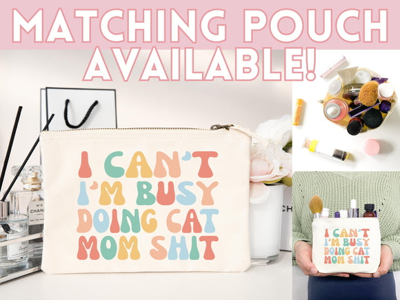 Cat Mom Tote Bag Gift For Cat Mom Animal Lover Tote Shopper Cat Lover Bag New Cat Mom Gift for Her Kitten Mom Tote Shopper Women's Tote Bag