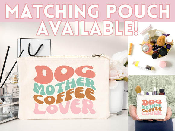 Dog Mom Tote Bag Coffee Lover Gift For Dog Mom Animal Lover Tote Shopper Dog Lover Bag New Dog Mom Gift for Her Puppy Mom Women's Tote Bag