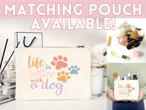 Dog Mom Tote Bag Gift For Dog Mom Animal Lover Tote Shopper Dog Lover Bag New Dog Mom Gift for Her Puppy Mom Tote Shopper Women's Tote Bag