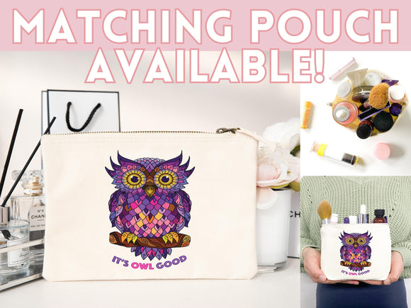 Owl Canvas Tote Bag, Owl Tote Bag, Owl Bag, Handmade Owl Bag, Owl Tote, Everyday Bag, Practical Bag, Shoulder Bag, aesthetic tote bag