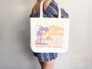 Beach Tote Bag Beach Bag Gift Bridesmaid Beach Summer Spring Tote Shopper Bag Eco Friendly Bag Reusable Grocery Tote Cute Tote School Bag