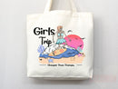 Beach Tote Bag Beach Bag Gift Bridesmaid Beach Summer Spring Tote Shopper Bag Eco Friendly Bag Reusable Grocery Tote Cute Tote School Bag