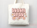 Beach Tote Bag Beach Bag Gift Bridesmaid Beach Summer Spring Tote Shopper Bag Eco Friendly Bag Reusable Grocery Tote Cute Tote School Bag