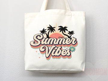 Beach Tote Bag Beach Bag Gift Bridesmaid Beach Summer Spring Tote Shopper Bag Eco Friendly Bag Reusable Grocery Tote Cute Tote School Bag