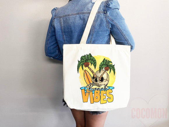 Beach Tote Bag Beach Bag Gift Bridesmaid Beach Summer Spring Tote Shopper Bag Eco Friendly Bag Reusable Grocery Tote Cute Tote School Bag