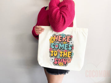 Beach Tote Bag Beach Bag Gift Bridesmaid Beach Summer Spring Tote Shopper Bag Eco Friendly Bag Reusable Grocery Tote Cute Tote School Bag