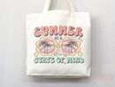 Beach Tote Bag Beach Bag Gift Bridesmaid Beach Summer Spring Tote Shopper Bag Eco Friendly Bag Reusable Grocery Tote Cute Tote School Bag