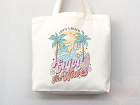Beach Tote Bag — Gift (034)
